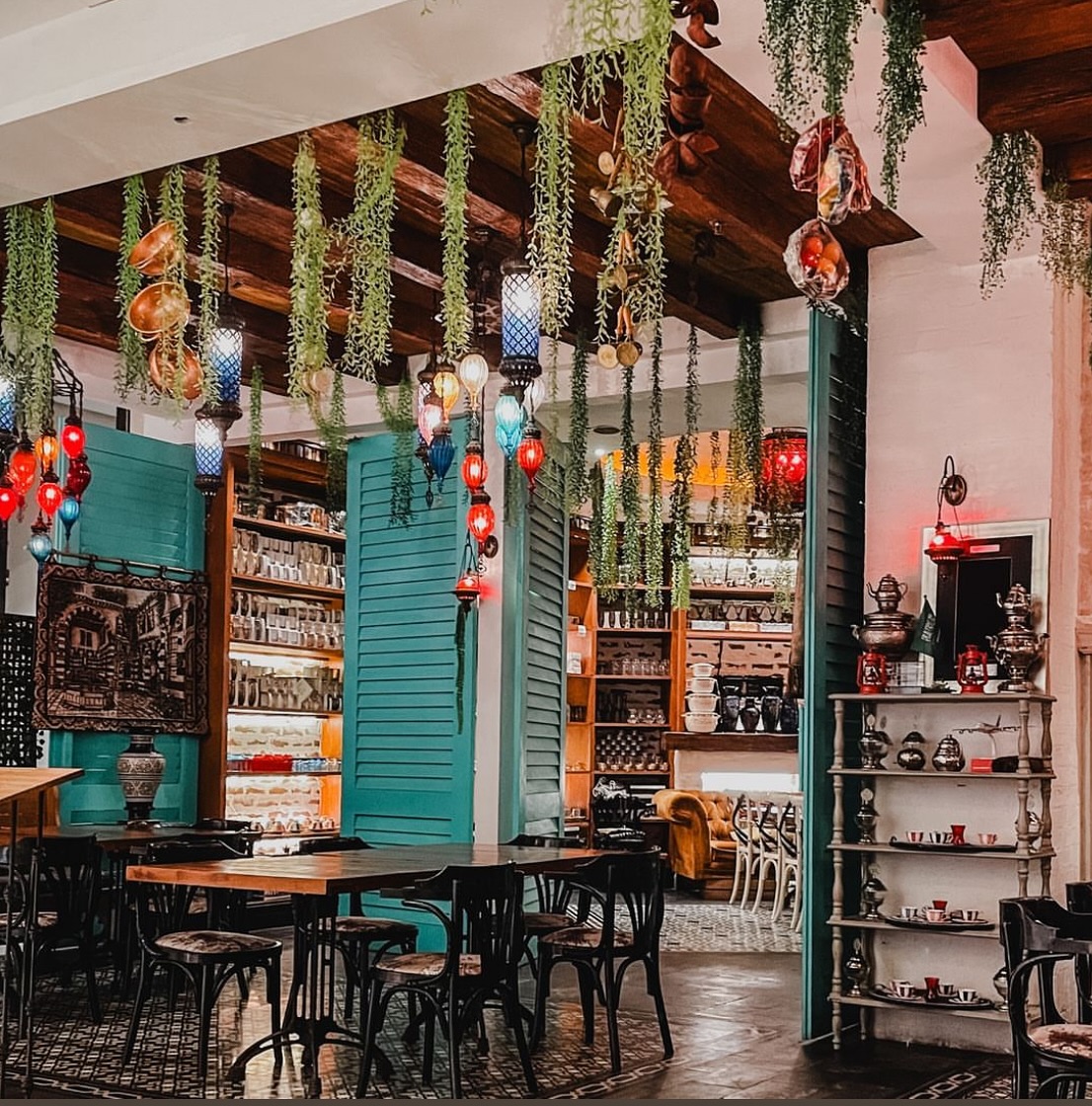 Indoor dining room at Al Halabi Gourmet Restaurant on Level 7 of Pavilion Kuala Lumpur