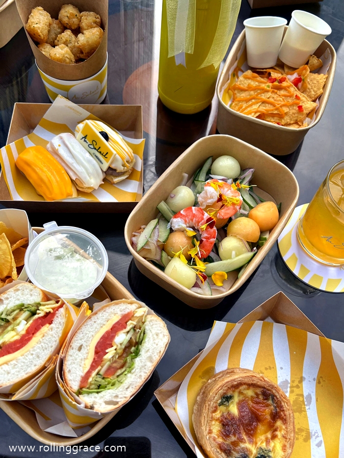 Poolside food and drinks at Le Méridien Putrajaya