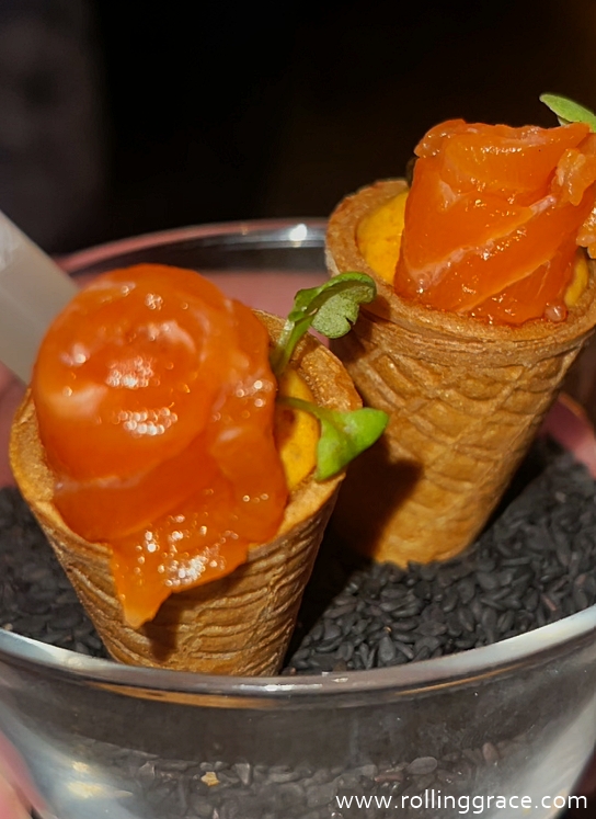 NOX dine in the dark food menu Singapore