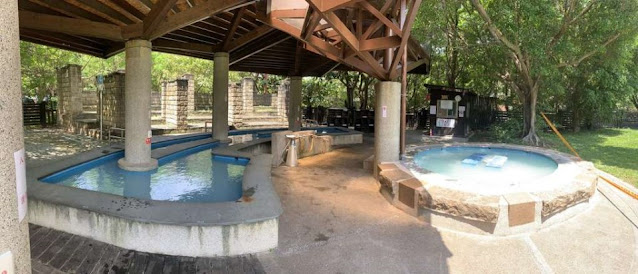 5 Best Hot Springs in Beitou, Taipei for Ultimate Relaxation 5 Sulfur Valley foot soaking pool with steaming volcanic springs in Beitou, Taipei