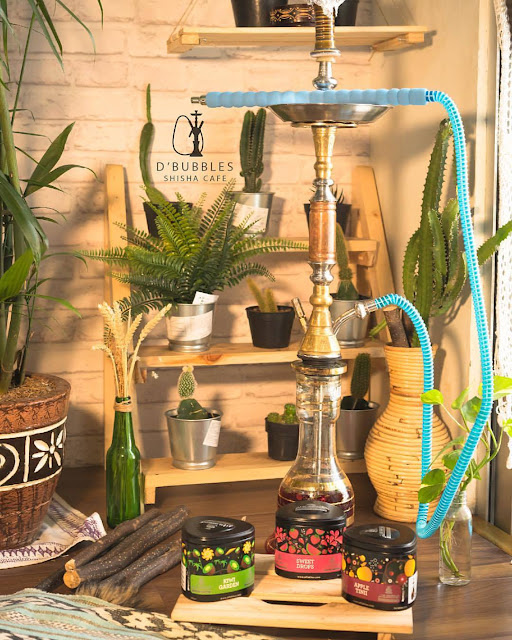 hookah at D'bubbles Shisha Cafe jakarta