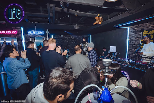 Lit Lounge shisha bar Itaewon Seoul South Korea