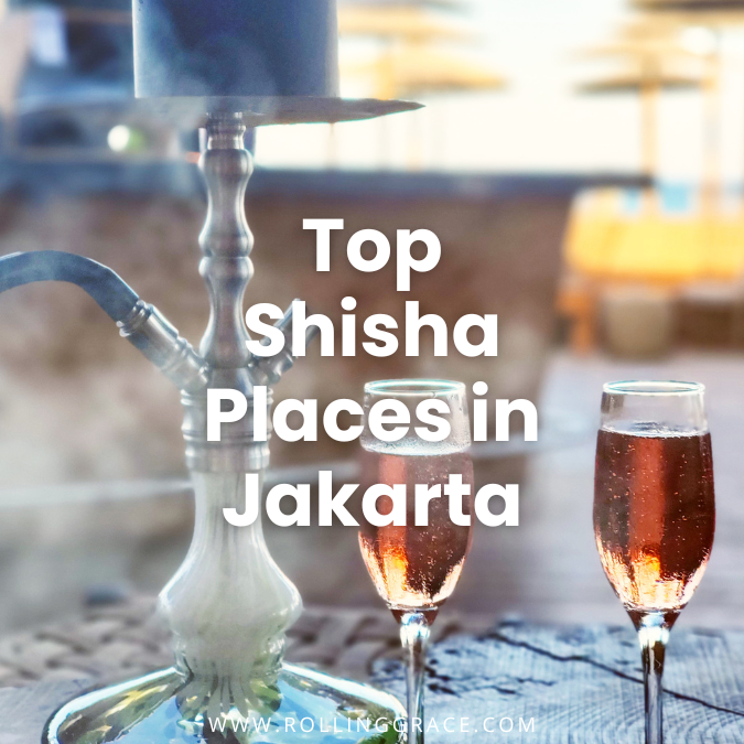 hookah and tea in the shisha in Jakarta