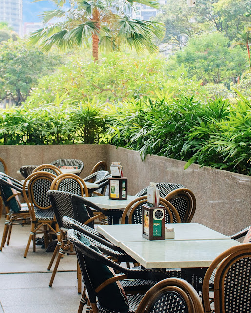 DÔME Café exterior Suria KLCC Kuala Lumpur