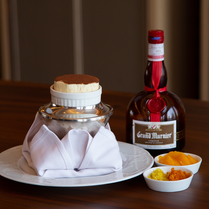 Soufflé Glacé au Grand Marnier dessert Chalet EQ Kuala Lumpur