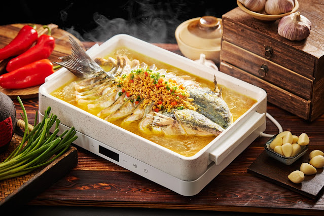 BANTIANYAO grilled fish served in aromatic broth at Sunway Velocity Mall, Kuala Lumpur