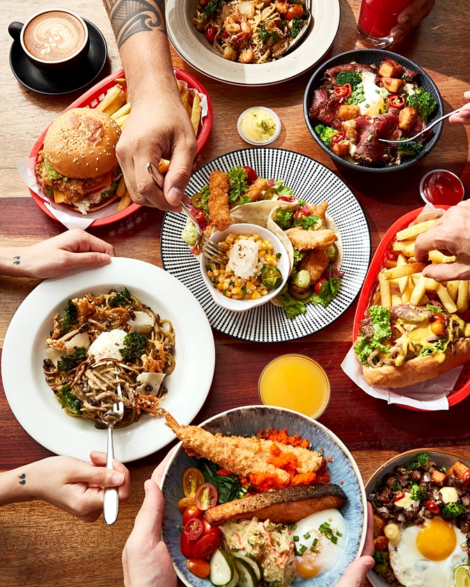 Modern café dishes at Snitch by The Thieves in The Gardens Mall