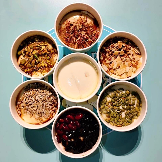 Tofufa desserts and soy-based drinks at Bean Factory in Mid Valley Megamall