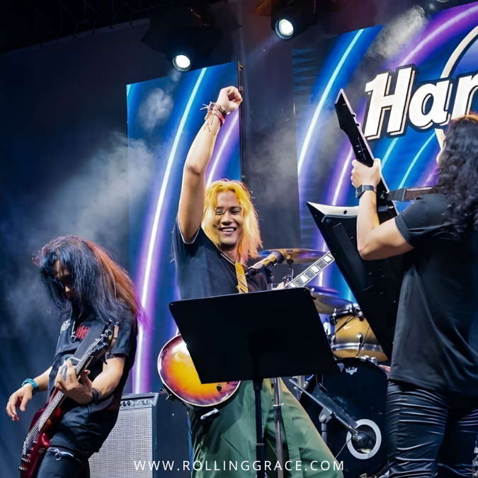 Live music performance at Hard Rock Hotel Desaru Coast sessions venue