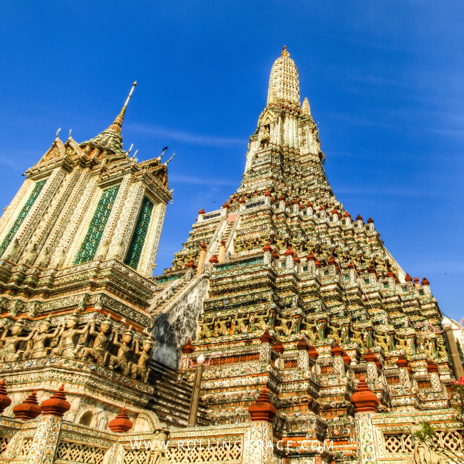Wat Arun Temple Bangkok: 10 Things to Know Before Visiting 3 Symmetrical layout of Wat Arun temple buildings and towers
