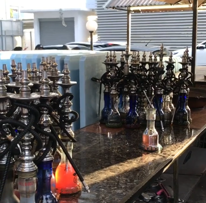 Shisha setup at Canai 15 Cafe Publika in Solaris Dutamas Kuala Lumpur