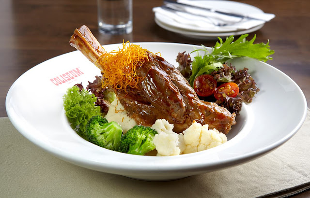 Halal Western grill dishes served at Coliseum Cafe & Grill Room in The Gardens Mall Kuala Lumpur