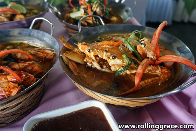 Mee Ketam crab noodles in thick tomato gravy Kedah
