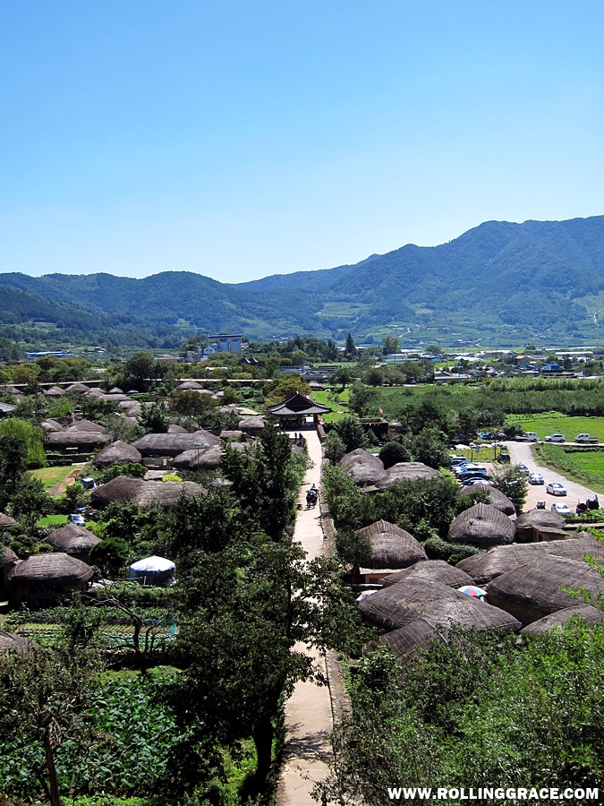 Your Guide to Naganeupseong Folk Village, Suncheon in 2026 4 Aerial perspective of Naganeupseong fortress village Korea