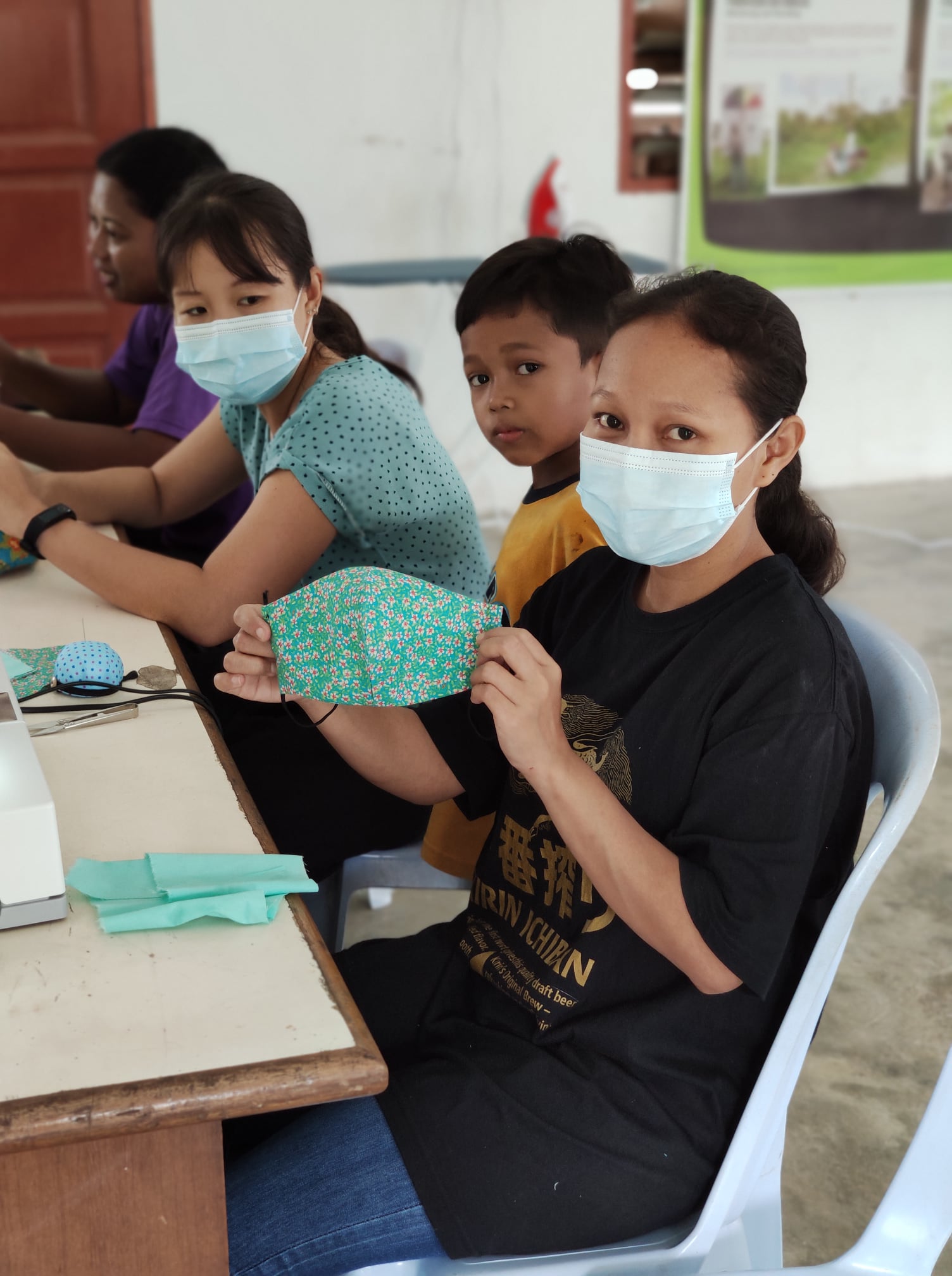 Orang Asli women producing handcrafted wellness products for The Asli Co. social enterprise in Malaysia