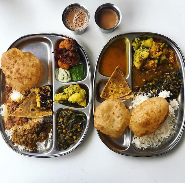 Top 10 Indian Restaurants in Kuala Lumpur for Real Flavours 5 Vegetarian thali at The Ganga Cafe Bangsar, plant based Indian restaurant in Kuala Lumpur