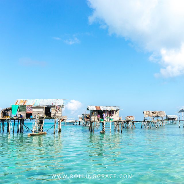 10 Most Beautiful Islands in Sabah Malaysia You Must Visit 3 Pulau Mabul Sabah with Bajau Laut stilt houses over turquoise water on a clear day
