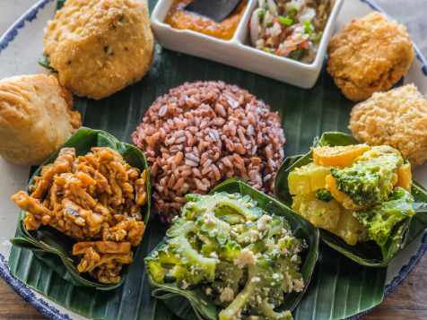 balinese nasi campur in Indonesia Travel Guide by Rolling Grace