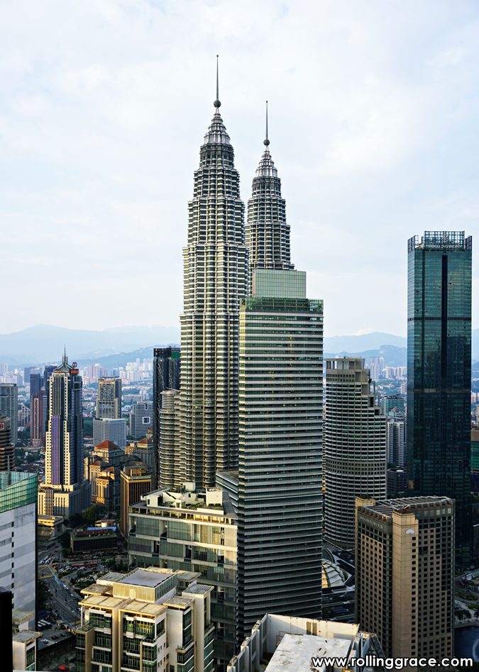 5 Ways Sabayon at EQ Rooftop Restaurant Aces KL Fine Dining 8 Kuala Lumpur skyline with Petronas Twin Towers viewed from Sabayon at EQ rooftop restaurant