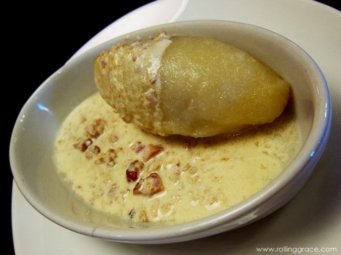 20 Best Dumplings in the World You Need to Try at Least Once 22 Lithuanian cepelinai zeppelin-shaped potato dumplings filled with minced meat served with sour cream and pork rinds.