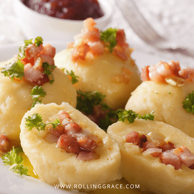 20 Best Dumplings in the World You Need to Try at Least Once 18 Swedish kroppkaka potato dumplings filled with smoked pork served with lingonberry jam and cream.