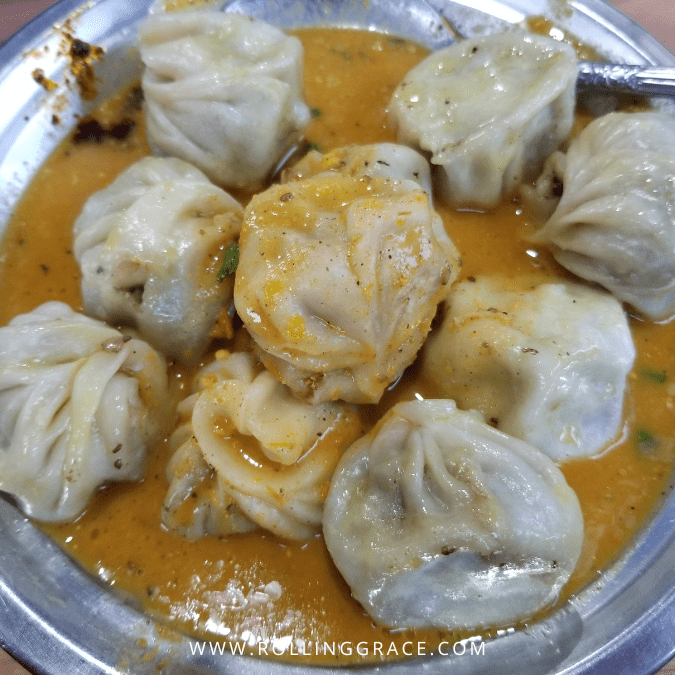 20 Best Dumplings in the World You Need to Try at Least Once 5 Steamed Nepali momo dumplings served with achar tomato dipping sauce in Kathmandu, Nepal.