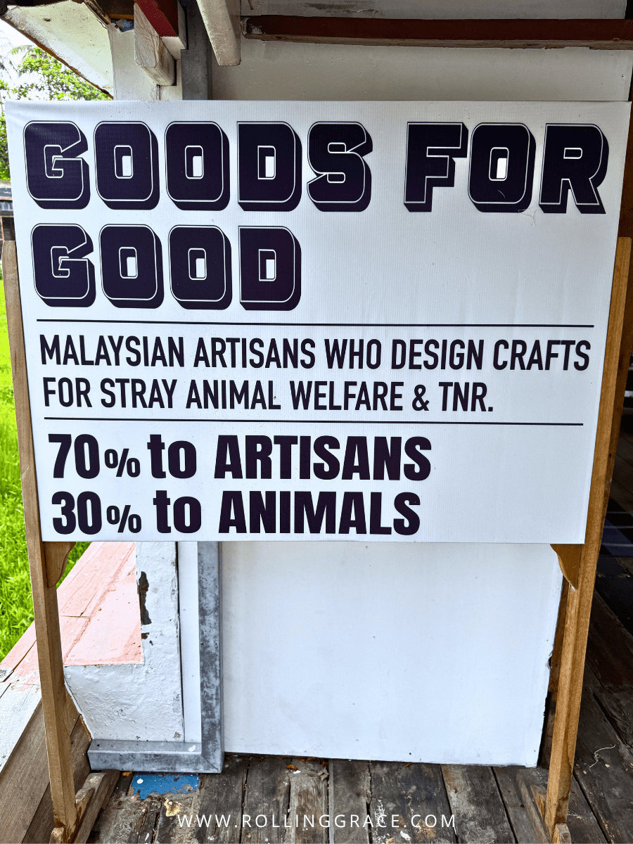 Goods for Good signage at Bon Ton Locale, Langkawi, Malaysia