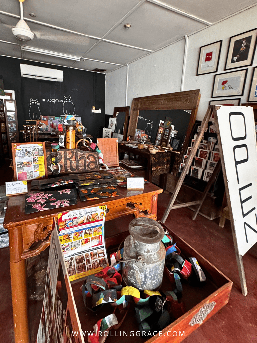 Interior of Goods for Good shop at Bon Ton Locale, Langkawi, Malaysia