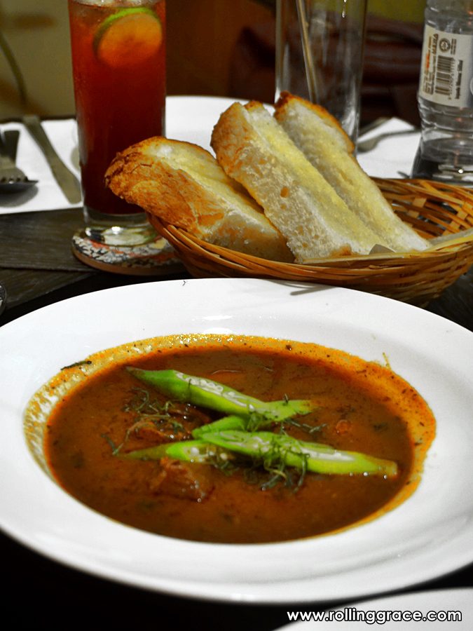 Jawi House Cafe Gallery: 6 Best Jawi Peranakan Dishes to Try 5 Jawi Bamieh slow-braised lamb stew with okra and Benggali bread at Jawi House Cafe Gallery Penang