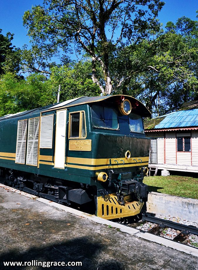 8 Amazing Things to Do in Taiping, Perak 5 Vintage train carriage on display at Taiping Railway Station Malaysia's first railway opened 1885