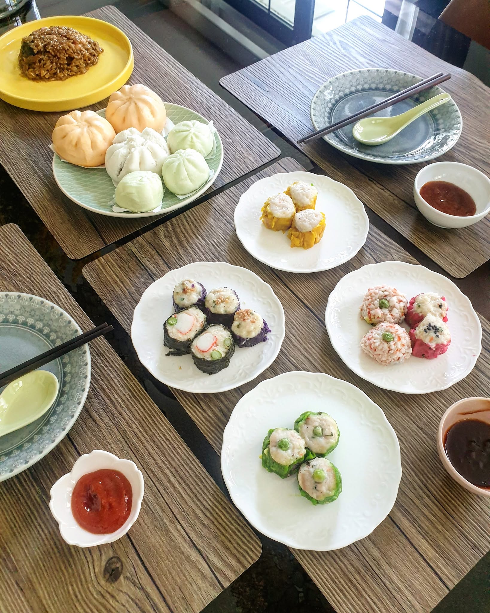 10 Best Halal Dim Sum in KL for a Pork-free Chinese Feast 12 Colourful lava buns and steamed dumplings at Canning Heritage in Kuala Lumpur