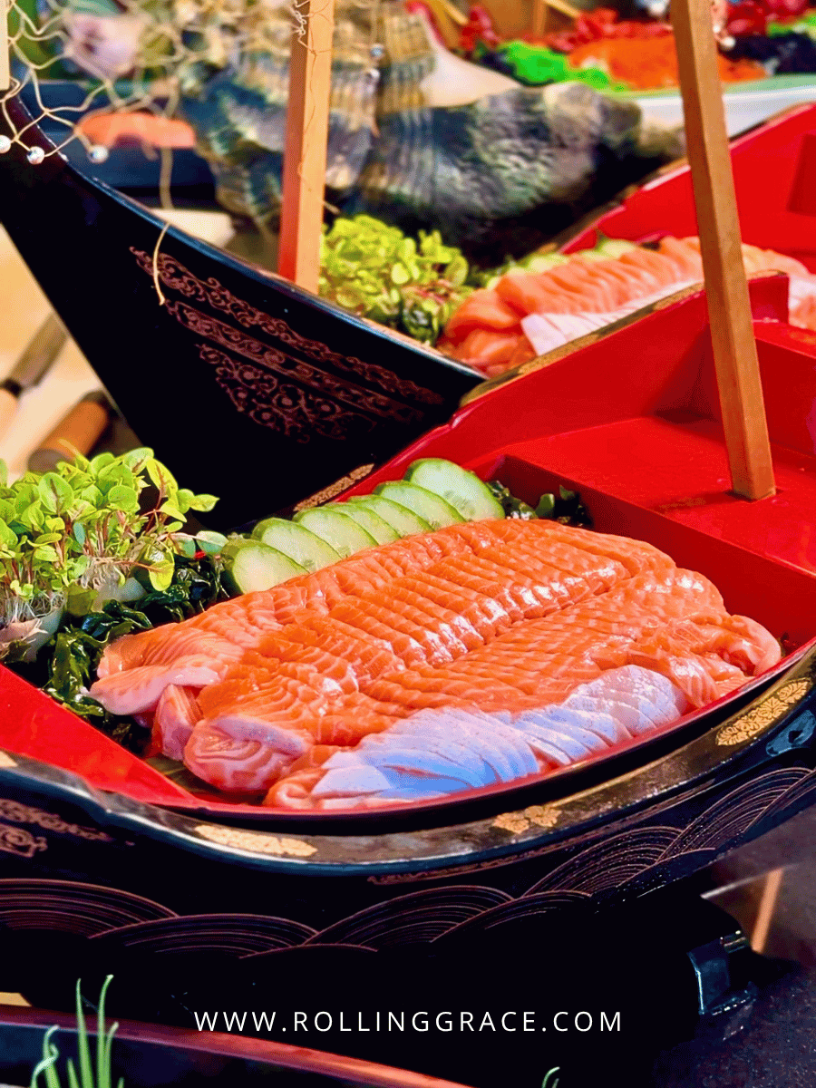 Fresh sashimi platter at Latest Recipe in Le Méridien Kuala Lumpur for Eat Out with Marriott Bonvoy Malaysia