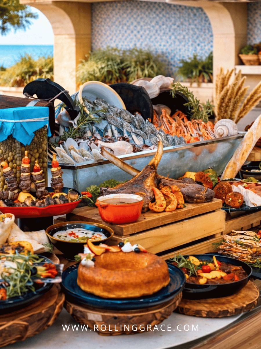 Seafood on ice display with shellfish at Sheraton Imperial Kuala Lumpur for Eat Out with Marriott Bonvoy Malaysia