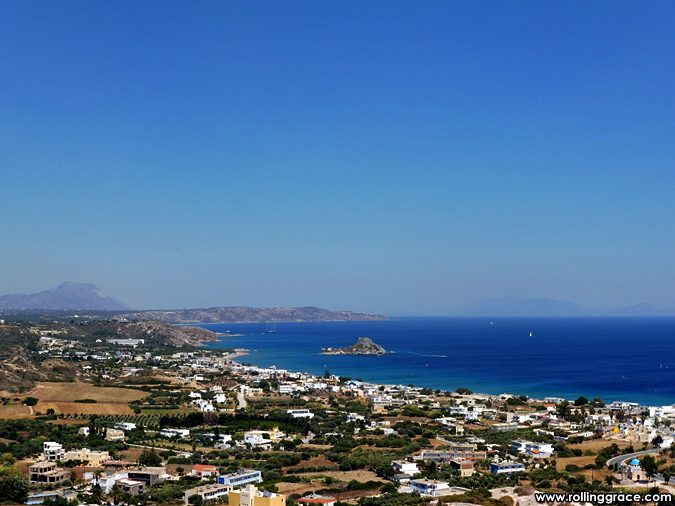 Exploring Kos Greece: 10 Most Stunning Things to Do 18 View across the Aegean Sea toward the Turkish coastline from Kos Island Greece