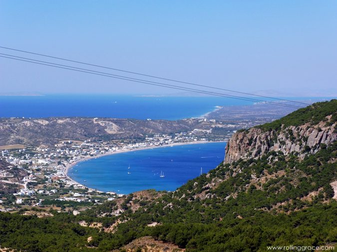 Exploring Kos Greece: 10 Most Stunning Things to Do 17 Panoramic view of Bodrum Turkey from the coast of Kos Island Greece across the Aegean strait