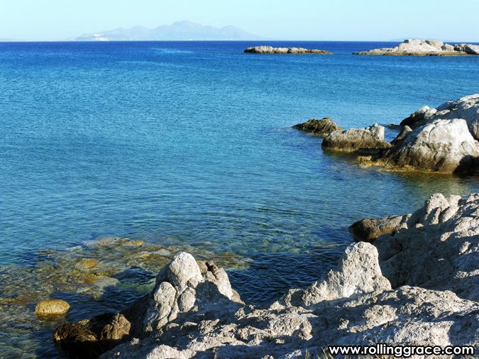Exploring Kos Greece: 10 Most Stunning Things to Do 10 Volcanic thermal springs pool with turquoise water at Thermes Beach on Kos Island Greece