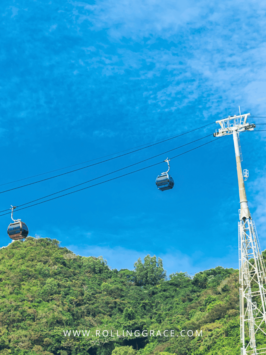 9 Best Vũng Tàu Attractions You Can't Miss in Vietnam 6 Doppelmayr cable car ascending to Ho May Park on Big Mountain in Vũng Tàu Vietnam