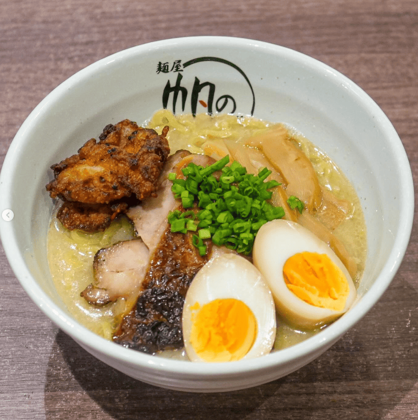 10 Best Halal Restaurants in TRX The Exchange Kuala Lumpur 12 Honolu Ramen TRX halal ramen bowl with egg and chicken in rich paitan broth