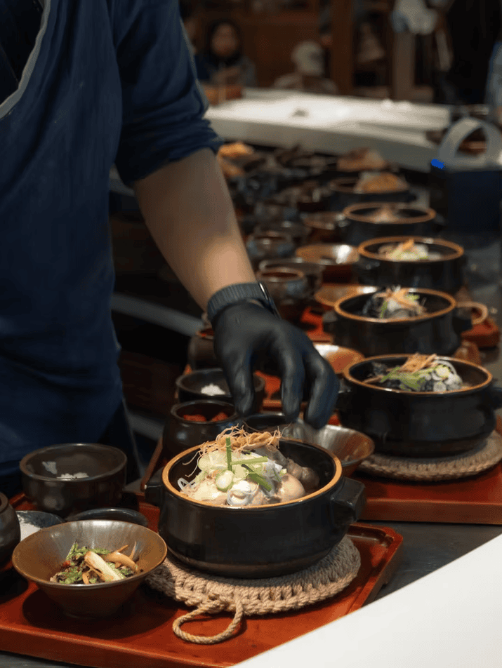 10 Best Halal Restaurants in TRX The Exchange Kuala Lumpur 8 Modu Samgyetang TRX halal Korean ginseng chicken soup served bubbling in stone pots