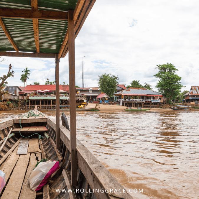 11 Best Things to Do in Champasak and Must-see Attractions 7 Don Khong Island village on the Mekong River with traditional longboats and riverside houses in Champasak Laos