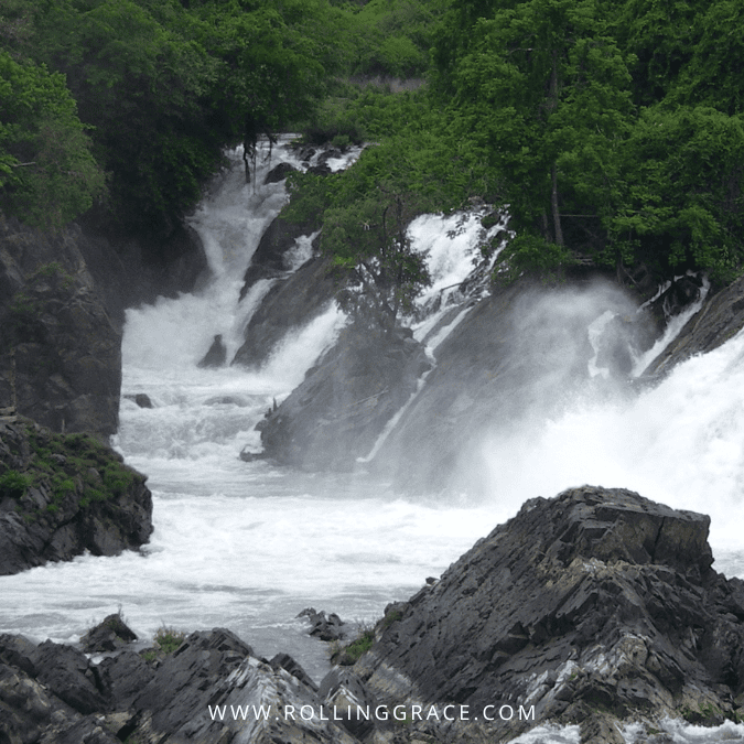 11 Best Things to Do in Champasak and Must-see Attractions 8 Khone Phapheng Waterfall with millions of litres of Mekong water cascading over rock shelves in southern Laos