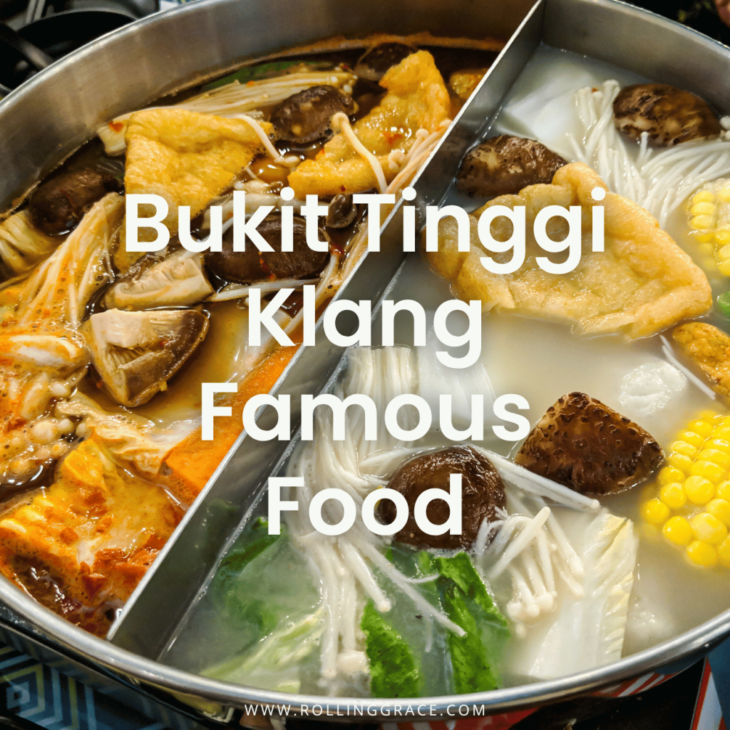 Divided steamboat pot with tofu, mushrooms and corn, is a Bukit Tinggi Klang Famous Food and food in Bukit Tinggi Klang